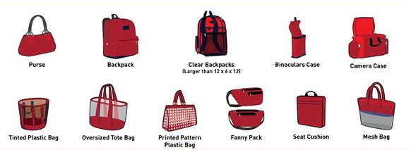 Examples of forbidden bags