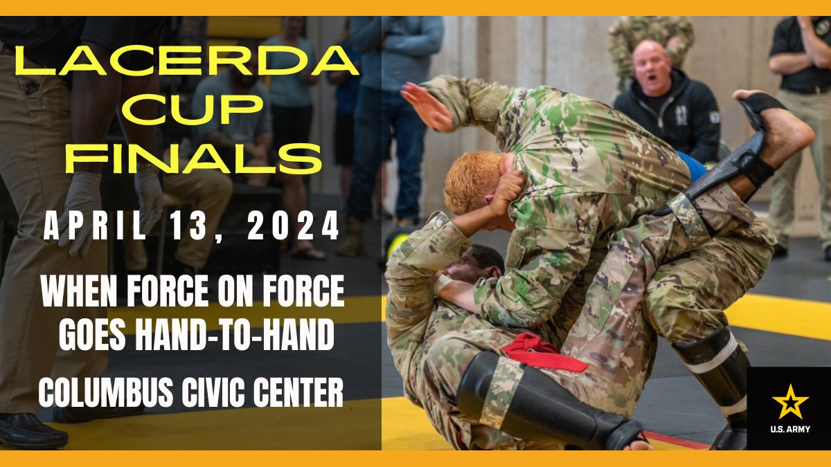 Hand-To-Hand Combatives Tournament April 13, 2024 at 6:00 PM