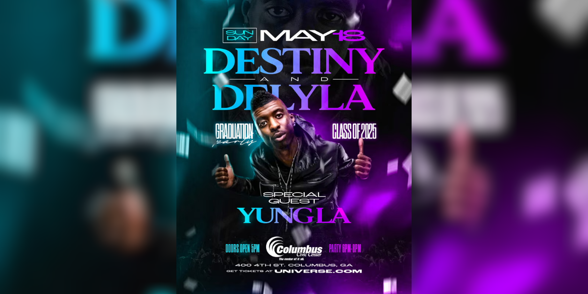 Graduation Party Featuring YUNG LA Sunday, May 18th 6:00 PM