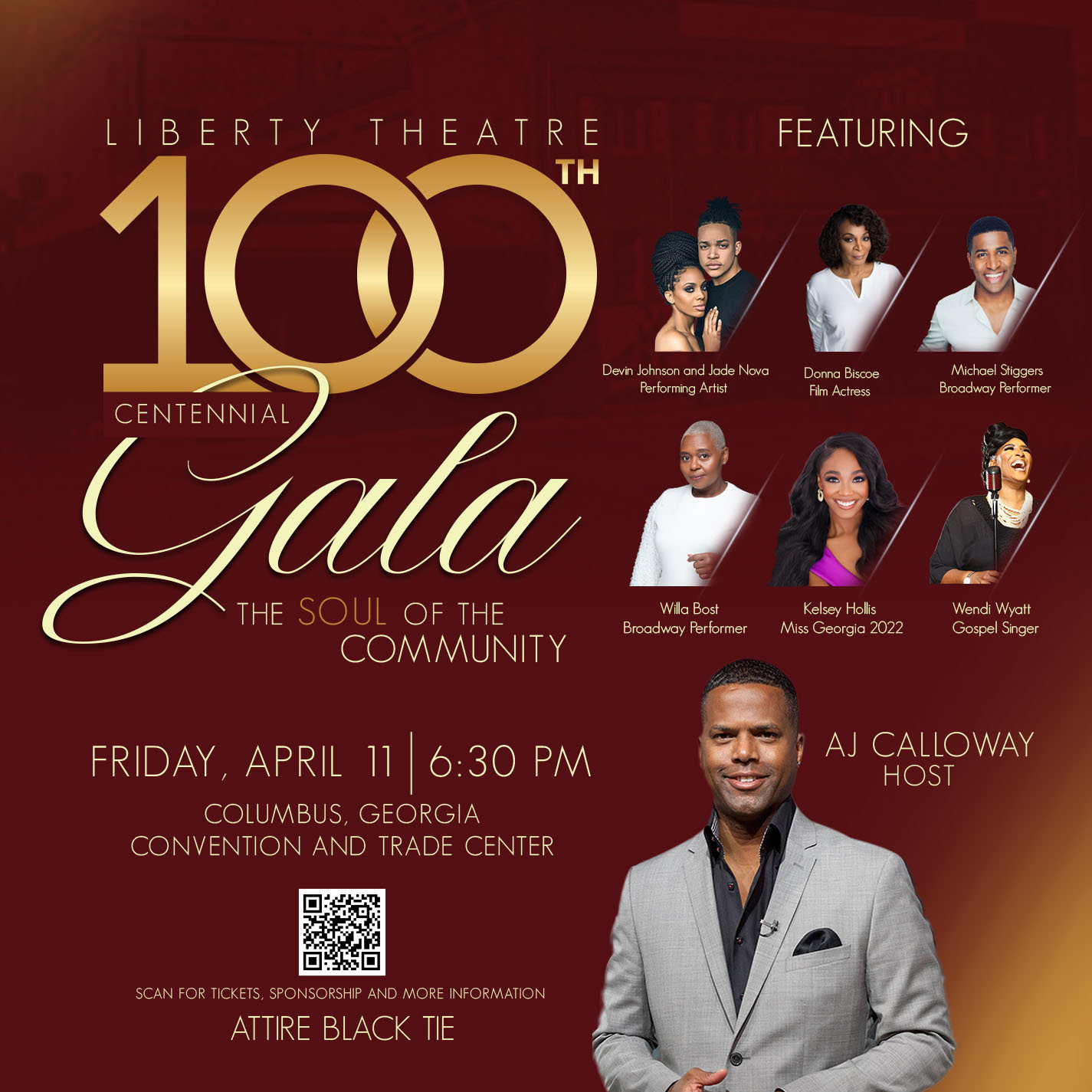 Centennial Gala Flyer