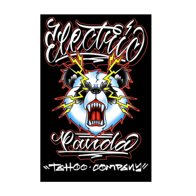 Electric Panda Tattoo