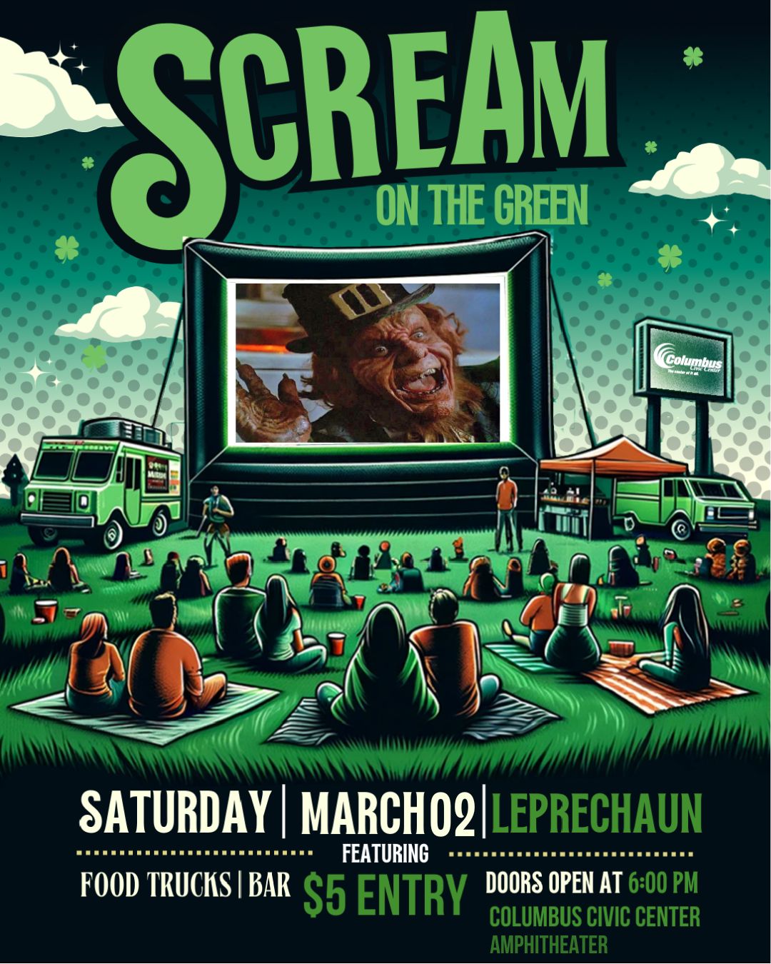 Scream on the Green March 2 2024 6:00 PM