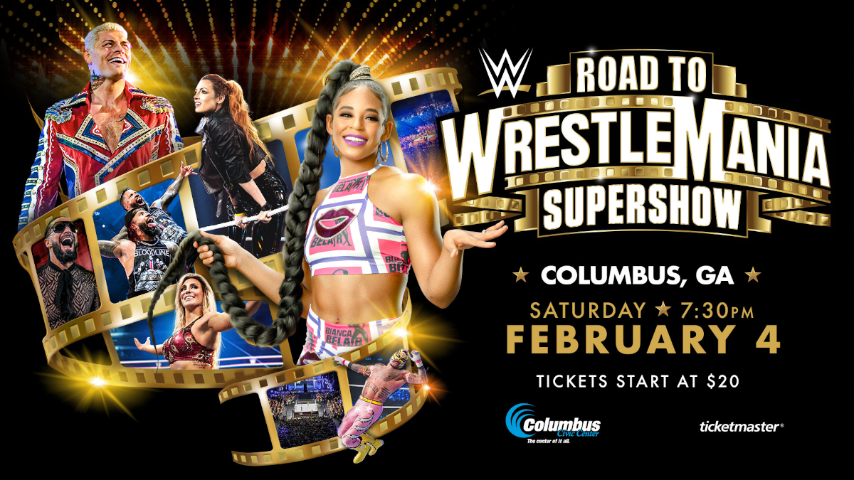 WWE Road to Wrestlemania Febuary 4, 2023 at 7:30 PM